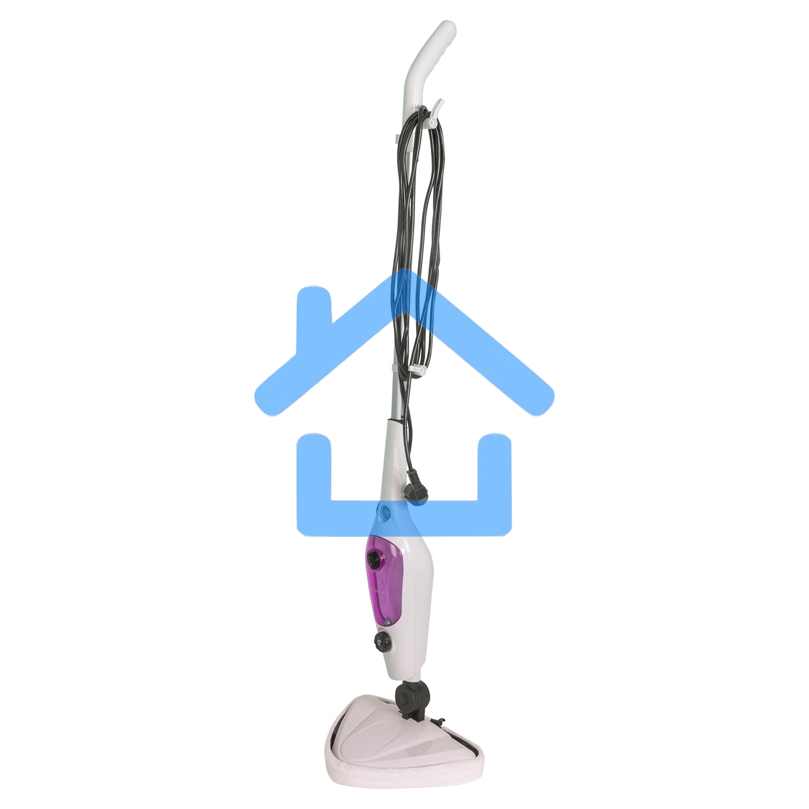 Паровая швабра SUPRA SMS-307, 1700Вт, белый/розовый