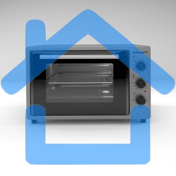 Мини-печь KRAFT KN-MO 3900 FGR серый