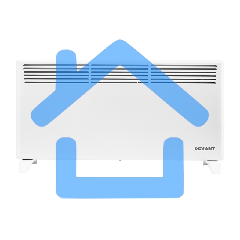 Конвектор Rexant 60-0120 белый, 2000 Вт, 25 м2, термостат