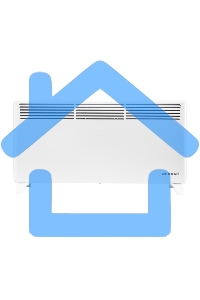 Конвектор Rexant 60-0120 белый, 2000 Вт, 25 м2, термостат