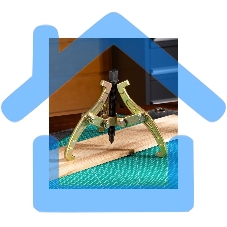 Съемник подшипников трехзахватный Deli DL-S6 150мм(рабочий ход болта), внешний диаметр 20-100мм, внутренний диаметр 45-135мм, сталь 45#