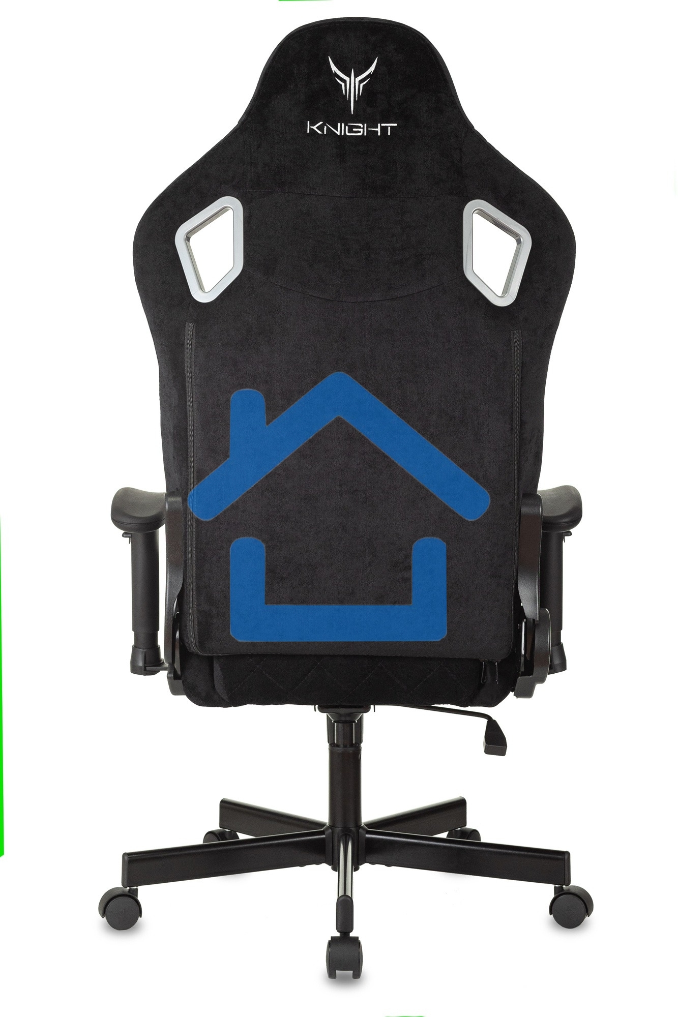 Кресло игровое Бюрократ Knight Outrider Light-20 черный с подголов. крестовина металл