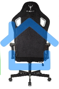 Кресло игровое Бюрократ Knight Outrider Light-20 черный с подголов. крестовина металл