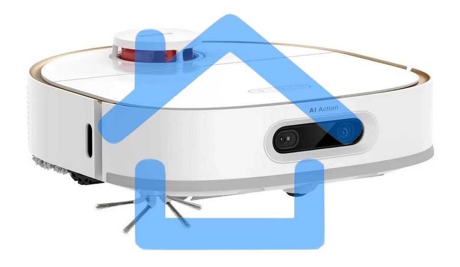 Робот-пылесос Dreame RLS6TAC W10 Pro белый, 55 Вт, 6400 мА·ч Li-Ion, уборка сухая/влажная, пылесборник контейнер 0.45 л