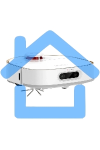 Робот-пылесос Dreame RLS6TAC W10 Pro белый, 55 Вт, 6400 мА·ч Li-Ion, уборка сухая/влажная, пылесборник контейнер 0.45 л