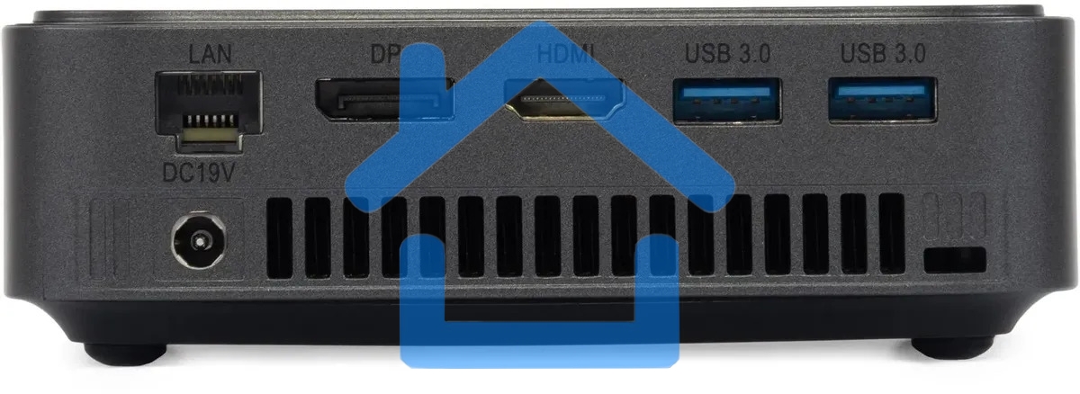 Неттоп IRU 310TLCN i3 1115G4 (3.3) 8Gb SSD256Gb Iris Xe Windows 11 Professional GbitEth черный (1975168)