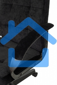 Кресло руководителя Бюрократ CH 002 Fabric черный Light-20 крестов. пластик