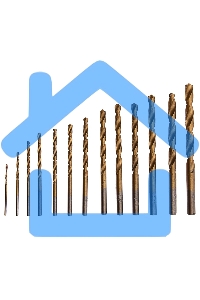 Набор нитридтитан СИБРТЕХ, сверл по металлу, 1,5-6,5мм НSS,13 шт 723867