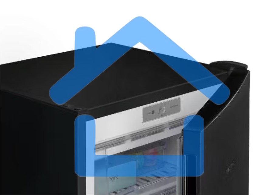 Морозилка Nordfrost DF 261 BAP, черный, 139л, 4 ящика