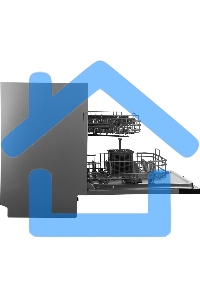 Встраиваемая посудомоечная машина Hyundai HBD 642, нержавеющая сталь, 59.8 см, 13 компл., 49 дБ, класс A++