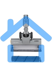 Пылесос вертикальный Polaris PVCS-4010 серый, влажная/сухая уборака, пылесборник 0.45 л., аккумулятор, 150 Вт, время работы 65 мин