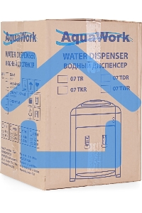 Кулер Aqua Work 0.7-TKR настольный серебристый