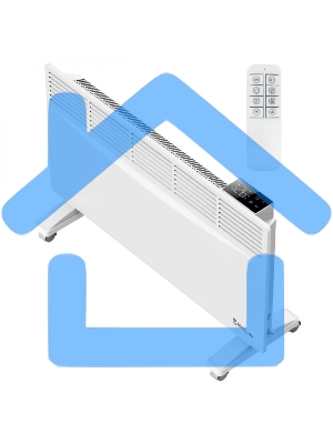 Конвектор Neoclima Optima 2000W белый, 2000 Вт, электронный термостат, Wi-Fi