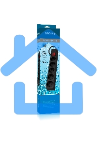 Сетевой фильтр Smartbuy (SBSP-5-50-K) 5 гн х 5,0 м черный