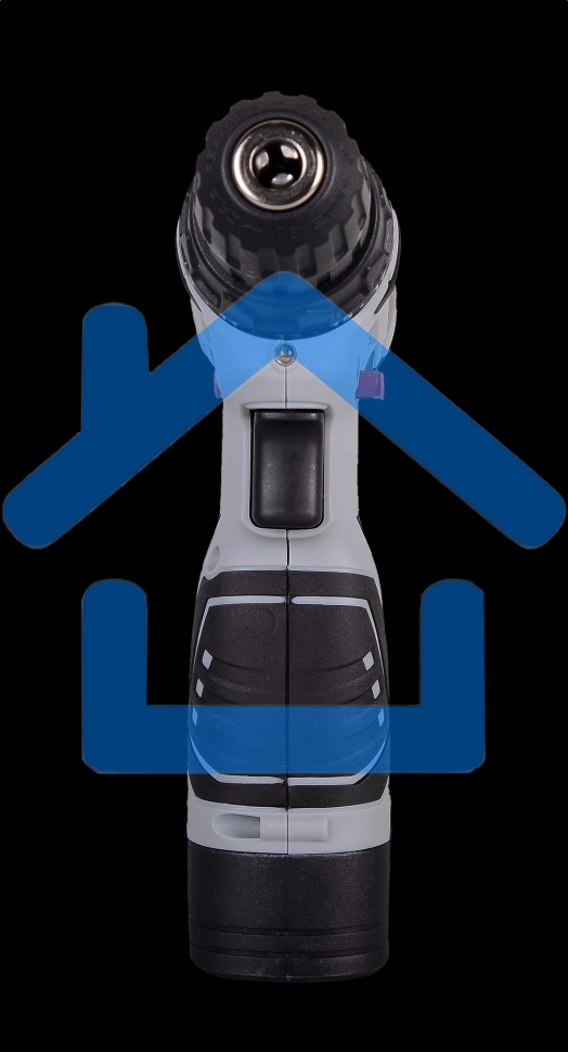 Дрель-шуруповерт Ресанта ДА-12-2ЛК 75/14/2, Аккумуляторная, 12В, 2 АКБ, Кейс