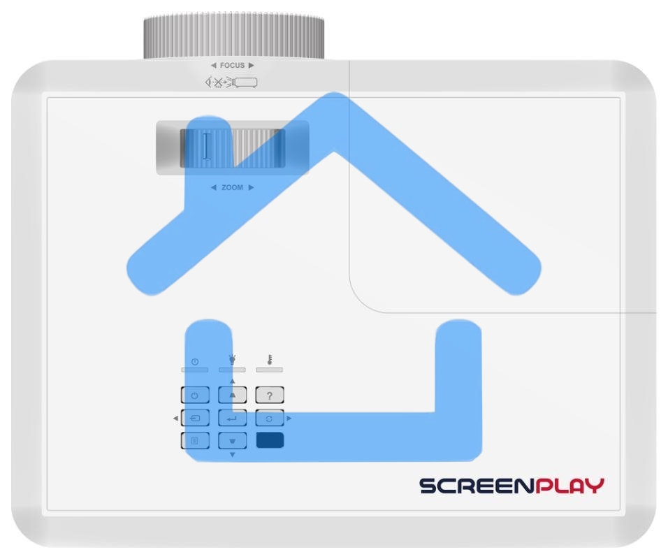 Проектор ScreenPlay INFOCUS SP226 DLP, WXGA, 4000 lm, 30 000:1, 1.541.72:1, 2xHDMI 1.4, VGA in/out, S-Video, 3.5mm in/out, USB-A, RS-232, лампа 15 000ч.(ECO mode), 10W, 27дБ, 2,9 кг, БЕЛЫЙ