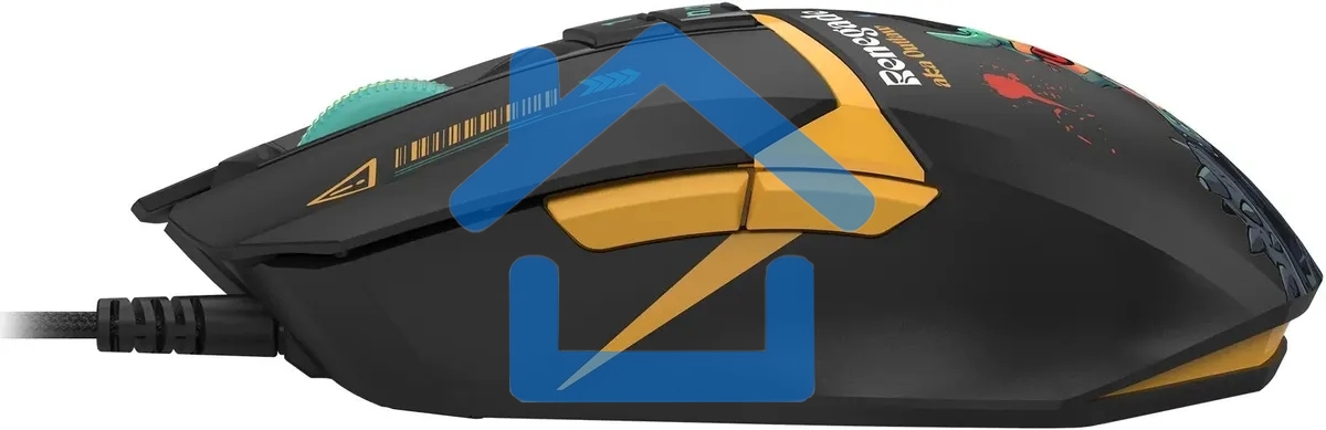 Мышь проводная A4Tech Bloody W63 Max Renegade черный, 12000 dpi, USB, кнопки - 7