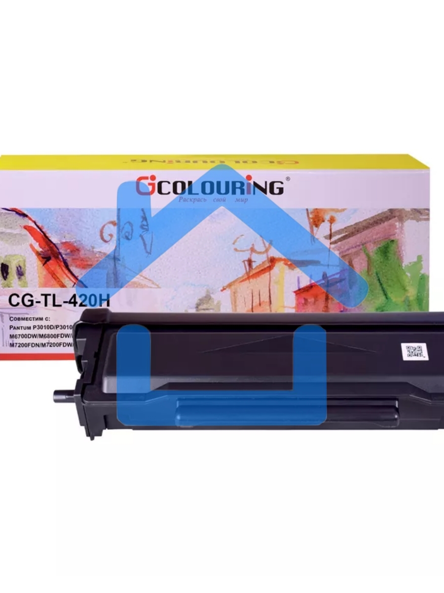 Картридж Colouring CG-TL-420H черный (3000 копий) для принтеров Pantum P3010D/P3010DW/P3300DN/P3300DW/M6700D/M6700DW/M6800FDW/M7100DN/M7100DW/M7200FD/M7200FDN/M7200FDW/M7300FDN/M7300FDW