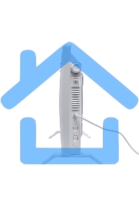 Конвектор Rexant 60-0120 белый, 2000 Вт, 25 м2, термостат