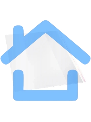 Обложка Silwerhof Монстрики, с липким слоем (набор 5шт), полипропилен, 70мкм, гладкая, прозрачная, 240х380мм