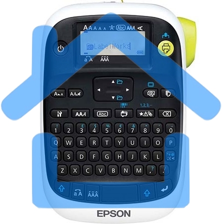 Принтер ленточный термотрансферный EPSON LabelWorks LW-400 180 dpi, 6 мм/сек, белый