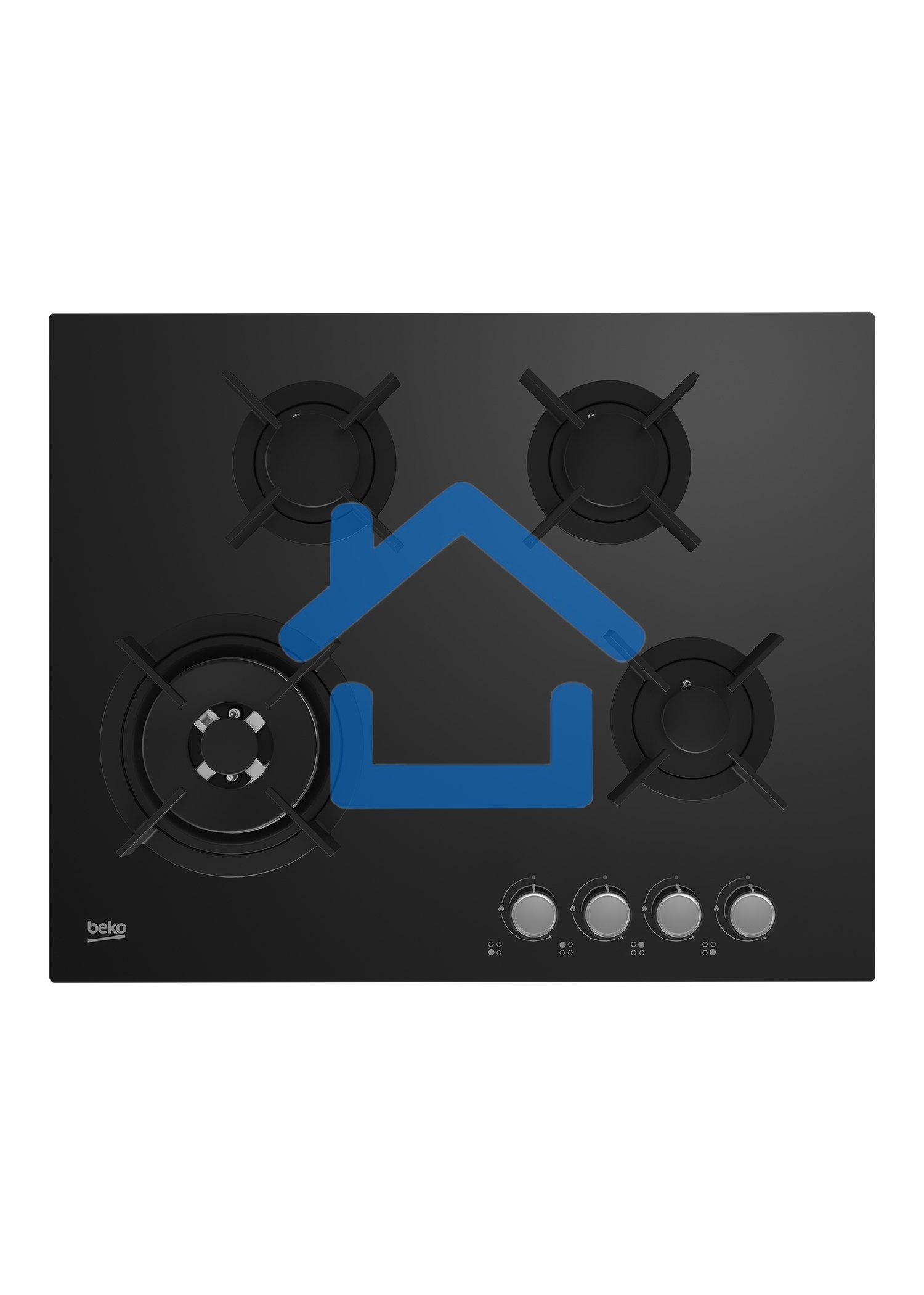 Газовая варочная панель Beko HINW 64229 S черный