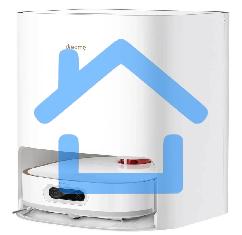 Робот-пылесос Dreame RLS6TAC W10 Pro белый, 55 Вт, 6400 мА·ч Li-Ion, уборка сухая/влажная, пылесборник контейнер 0.45 л