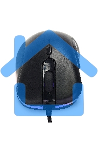 Мышь проводная Crown CMGM-904 черный, 7000 dpi, USB, кнопки - 7