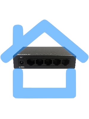 Неуправляемый коммутатор ORIGO OS2205/A2A 5x1000Base-T, корпус металл