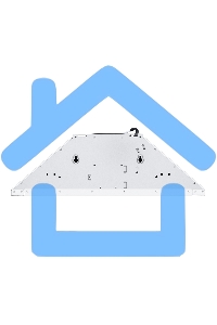 Вытяжка каминная HOMSair Delta 50 белый, 50 см, 600 куб. м/ч, 47 дБ