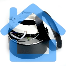 Светильник FERON HL370 ДПО-25w GX70 без лампы черный