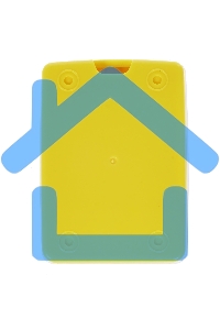 Корпус Qumo ABS Plastic, Raspberry Pi 4, белый/желтый