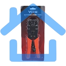 Монтажный инcтрумент VCOM D1903 Клещи обжимные 4P/6P/8P 