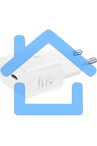 Сетевое зарядное устройство Samsung EP-T2510 25W Type-C белый + cable