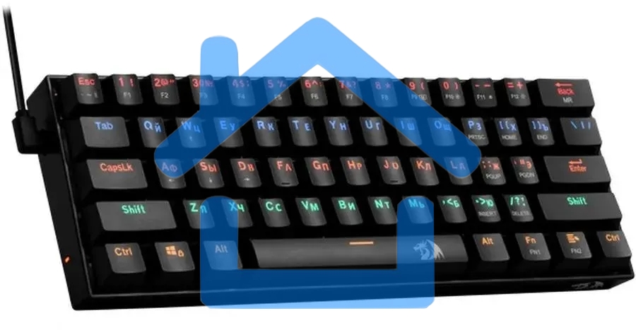 Клавиатура Defender Redragon Lakshmi проводная, USB, черный