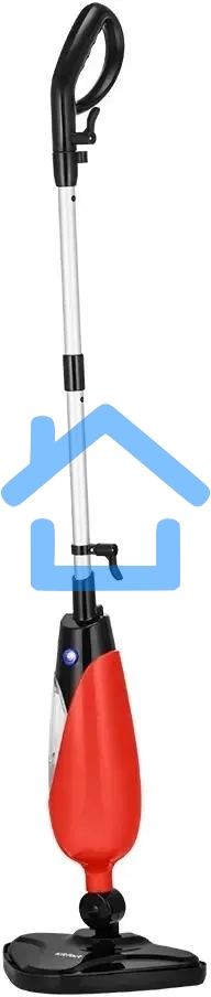 Швабра паровая Kitfort КТ-3939 1300Вт красный/черный