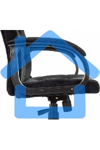 Кресло руководителя Бюрократ CH 002 Fabric черный Light-20 крестов. пластик