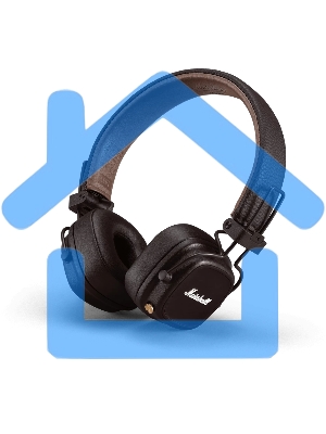 Гарнитура накладные Marshall Major V коричневый беспроводные bluetooth оголовье