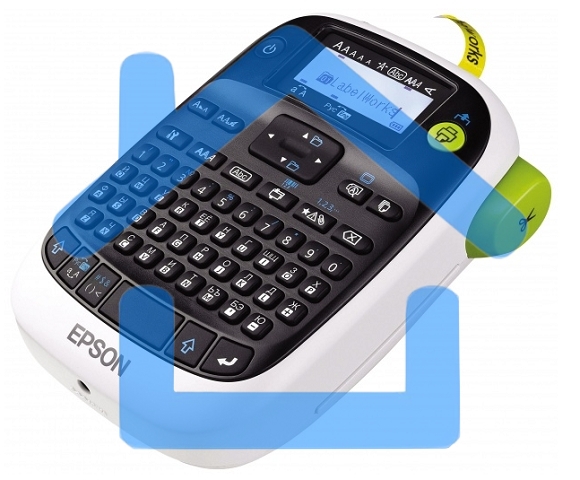 Принтер ленточный термотрансферный EPSON LabelWorks LW-400 180 dpi, 6 мм/сек, белый