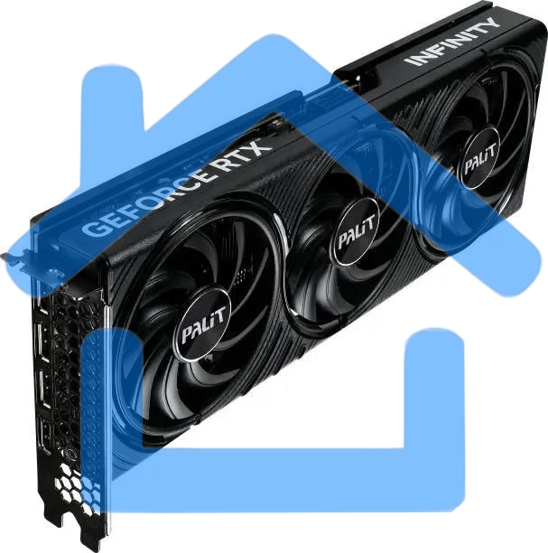 Видеокарта Palit PA-RTX 5070 INFINITY 3 12GB RTX 5070 12Gb 192bit GDDR7 2325/28000 HDMIx1 DPx3 HDCP Ret