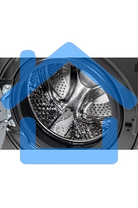 Стиральная машина Бирюса WMD-MX814/15 DM черная, загрузка фронтальная 8кг, 1400 об/мин., класс: A