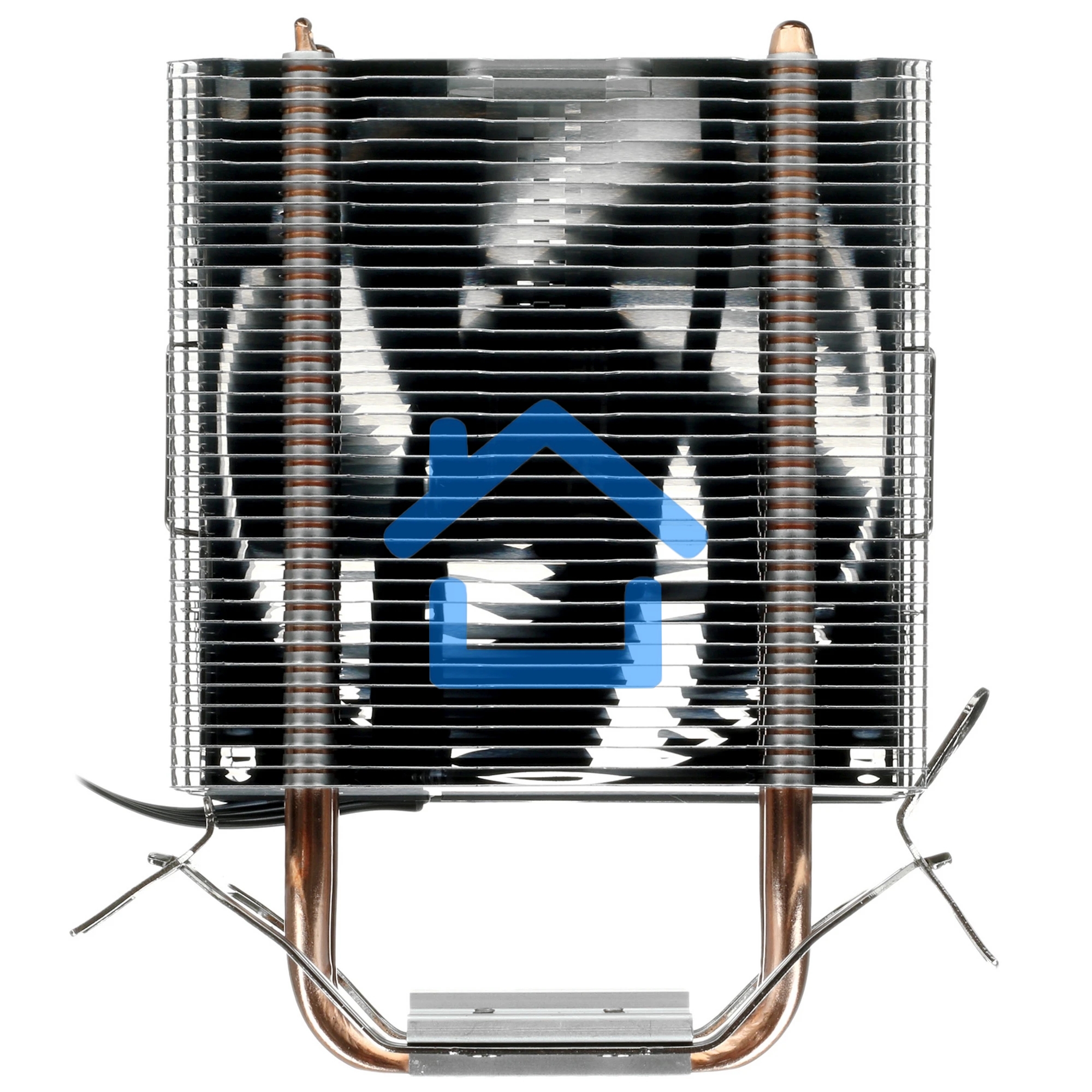 Кулер для процессора DEEPCOOL AG200 черный, 92 мм, алюминий/медь, 3050 об/мин, 30.5 дБ, 4 pin, 100 Вт, 133 мм