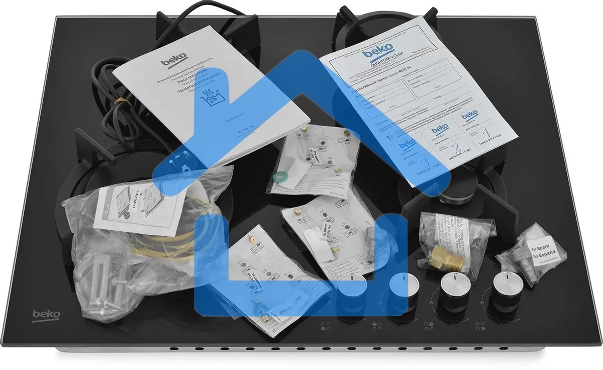 Газовая варочная панель Beko HINW 64229 S черный