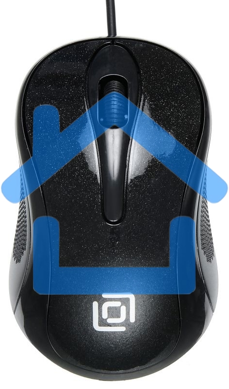 Мышь проводная Oklick 385M черный, 1000 dpi, USB, кнопки - 3