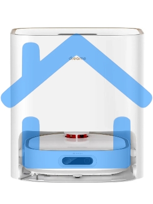Робот-пылесос Dreame RLS6TAC W10 Pro белый, 55 Вт, 6400 мА·ч Li-Ion, уборка сухая/влажная, пылесборник контейнер 0.45 л