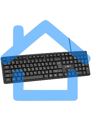 Клавиатура CBR KB 100 проводная, USB, черный