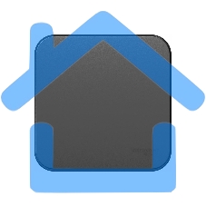 Выключатель 1-кл. ОП BLANCA (сх.1) 10А 250В изол. пласт. антрацит SchE BLNVA101016