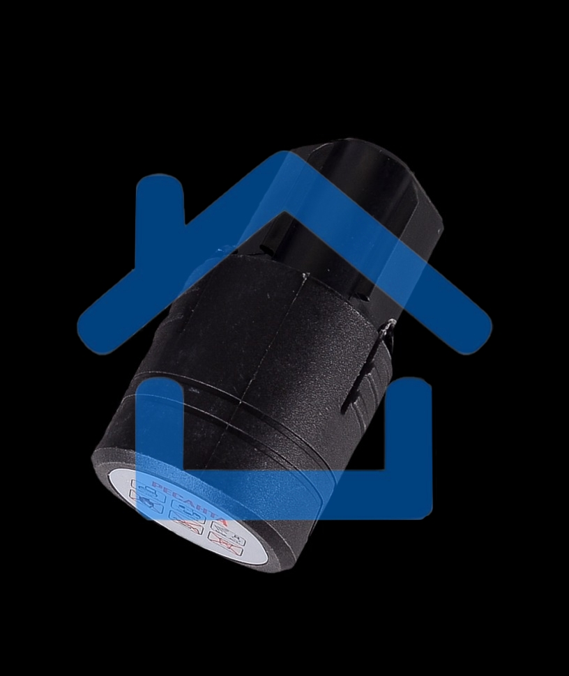 Дрель-шуруповерт Ресанта ДА-12-2ЛК 75/14/2, Аккумуляторная, 12В, 2 АКБ, Кейс