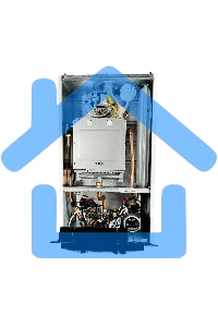 Котел газовый камера закрытая Navien Heatluxe NGB210 - 13K, 2-ух контр, коаксиал