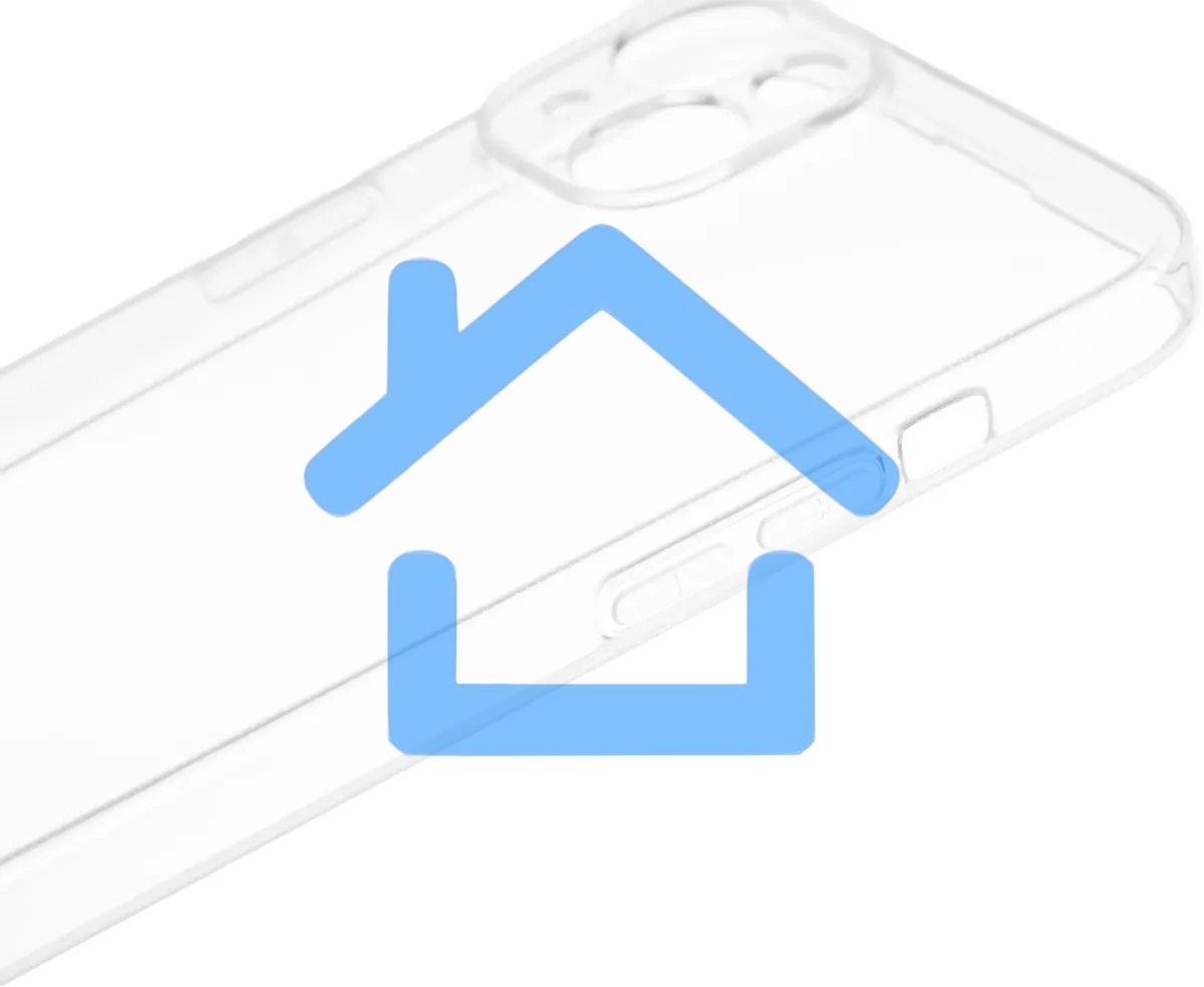 Чехол (клип-кейс) BoraSCO для Apple iPhone 15 Plus прозрачный